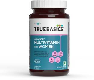 TRUEBASICS Advanced Multivitamin for Women, For Energy, Immunity & Joints