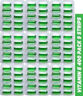 GREEN MOUNTAIN Vitamin E capsule for Face Pimple Glowing Skin & hair care