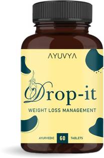 Ayuvya Drop-It I Ayurvedic Weight Loss I With Mukul & Triphala