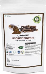 R V Essential USDA Organic Licorice Powder- Glycyrrhiza Glabra Licorice Root/ Mulethi Powder