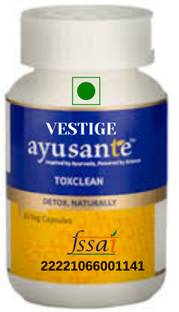 VESTlGE Ayusante Toxclean Detox Naturally (60 capsuel)