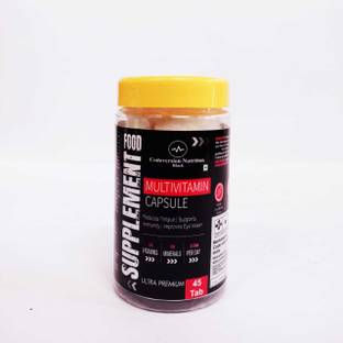 codeversion nutrition Black MULTIVITAMIN CAPSULE/Reduces fatigue Immunity/Improves eye vision