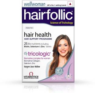 Wellwoman Hairfollic for woman with 25 Bio- Nutrients