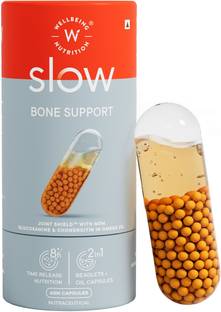 Wellbeing Nutrition Slow Bone Support for Men & Women | Bone and Joint Vitamin Supplements