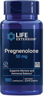 Life Extension Pregnenolone - 50 Mg, 100 Capsules