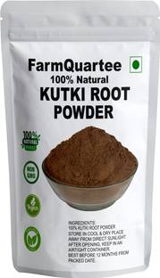 FarmQuartee Kutki Powder Organic, Kutki Root, Kutaka Rohini, Katuki Powder, Picorrhiz Kurroa