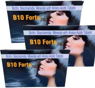 B10 Forte Multivitamin B 10 Forte Supplements with Biotin Amino Acid Essential Minerals