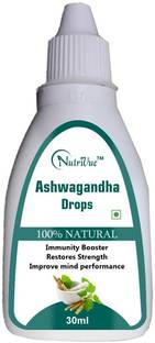 Nutrivue Ashwagandha Drop for Immunity Booster | Stress Relief (30ml)