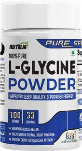 NutriJa L-Glycine Powder 100% Pure 3000mg Per Serving - Support Healthy Sleep