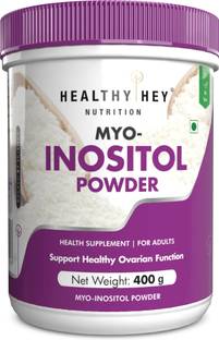 HealthyHey Nutrition 100% Pure Myo Inositol Powder (Vitamin B8), 400gm
