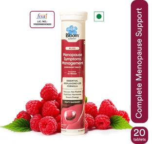 Bloom Menopause Relief Effervescent Tablet| For Hormonal Imbalance 41+
