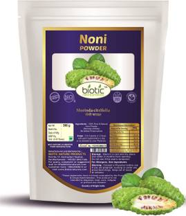 biotic Noni Powder (Morinda citrifolia) Noni Fruit Powder - 500g