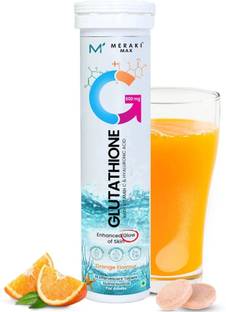 Meraki Max L-Glutathione Skin Glow Vit C&E| Anti Ageing|For Hair,Acne,Detox