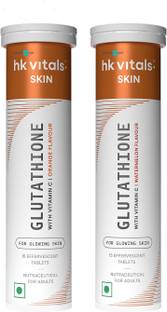 HEALTHKART HK Vitals Glutathione Skin Glow Effervescent Tablets with Vitamin C & E