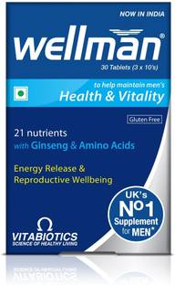wellman Multivitamin Health Supplement For Men