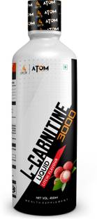 AS-IT-IS Nutrition ATOM L- Carnitine 3000mg Liquid, Convert Fat into Energy, Litchi Flavour