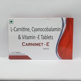 Carnimet-E Tablet with L-Carnitine, Vitamin-E & Cyanocobalamin