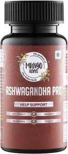 MANGO HERBS Ashwagandha Pro-Root Extract-Boost Strength & Stamina & Immunity-Reduce Stress