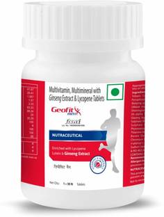 GEOFIT Men's Multivitamin & Multiminerals | Energy & Immunity Support