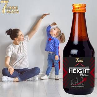 7Herbmaya Height Plus Height Growth Juice For Boys' & Girls | Height Gain Medicine