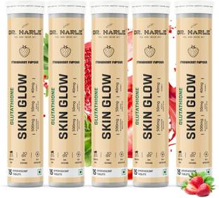 DR. HARLE L-Glutathione Skin Glow Tablets with Vitamin C, ALA Grape Seed & L-arginine