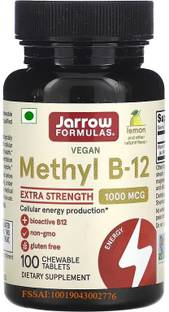 Jarrow Formulas Jarrow Formula Methyl B 12 Lemon 1,000 mcg 100 Chewable Lozenges