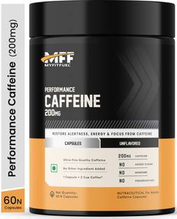 MyFitFuel Performance Caffeine, (200mg), 60 Capsules
