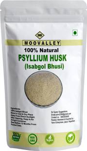Moovalley Psyllium Husk (Isabgol Husk) Whole Sat isabgol Bhusi - Fibre Support