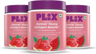 The Plant Fix Plix Collagen Supplement Powder with Hyaluronic Acid & Vitamin C for Youthful Glow