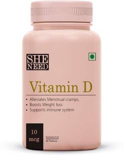 SheNeed Vitamin D Supplement (10 mcg) - Support Immune System