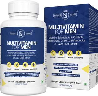 Nature's island Multivitamin - Men | Boosts Energy, Stamina, Immunity & Joint Care