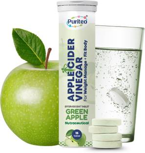 puriteo APPLE CIDER VINEGAR EFFERVESCENT/GREEN APPLE