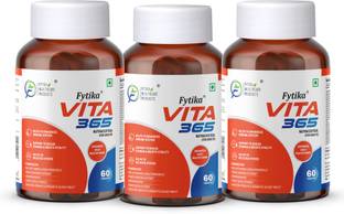 FYTIKA HEALTHCARE PRODUCTS Vita 365 Multivitamin Supports Immunity & Gut Health (Pack of 3)