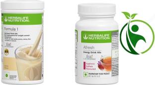 HERBALIFE F1 SHAKE MIX-VANILLA AND KASHMIRI KAHWA