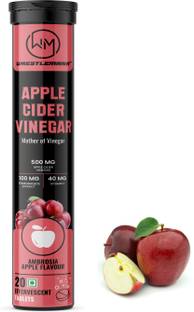 WrestleMania Apple Cider Vinegar Effervescent Tablet with mother,Vit B6 & B12 - weightloss FN