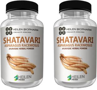 HEILEN BIOPHARM Premiun Shatavari Powder 200 gram Asparagus Racemosus / Buttermilk Root / Satamuli