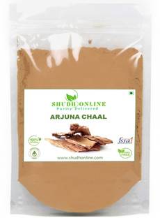 Shudh Online Arjun ki Chaal Powder, Arjuna Bark, Arjun Chal Tree Kwath, Arjuna Chettu Chhal