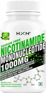 hxn NMN Supplements 500mg Help NAD Metabolism Booster, Energy & Skin 60 Tablets