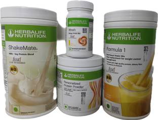 Herbalife Nutrition WEIGHT LOSS COMBO F1 MANGO SHAKE SHAKEMATE &PROTEIN POWDER200GM &AFRESH LEMON