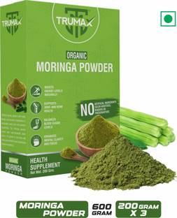 TRUMAX Organic Moringa Powder | Good for Immunity, Digestion, skincare and Haircare