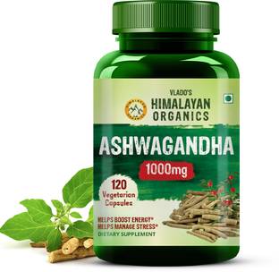 Vlado's Himalayan Organics Ashwagandha 1000mg Serve Anxiety & Stress Relief