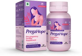 Pregahope Pre-pregnancy Fertility Supplement, Nutraceutical For Women | 30 Tablets