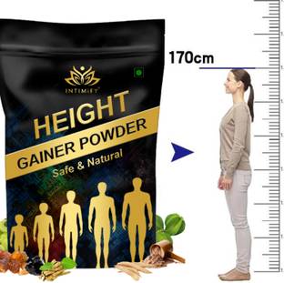 INTIMIFY Height growth powder KESAR PISTA BADAM Flavour For Men & Women