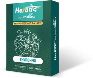 Herbved by Healthians Thyro Fix Thyroid Disorder Balancing Supplement Regulates Thyroid