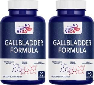 FITNESSVEDA Gallbladder Stone Medicine | Gallbladder Capsules | Gallbladder Supplement