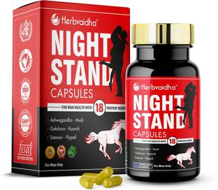 Herbvaidha Night Stand Capsule Helps to Improve Energy, Vitality & Immunity Booster |