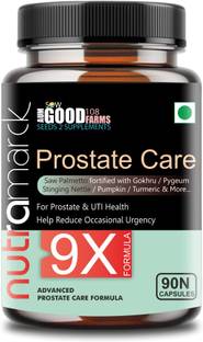 NUTRAMARCK Prostate Care 9X Capsules | Supports Prostate Health & Urinary Function