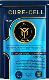 KRUM Cure-Cell Stem Cell Supplement - Anti-Ageing with Apple & Grape Stem Cells