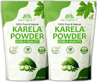 INTIMIFY Karela Powder | For Diabetes Control | Cleanse Liver | Support Heart Health |