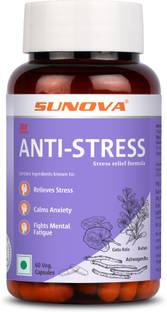 sanat products ltd. Sunova Antri-Stress , Stress Relief Formula, 60 capsules